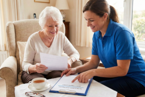 Aides à domicile senior.