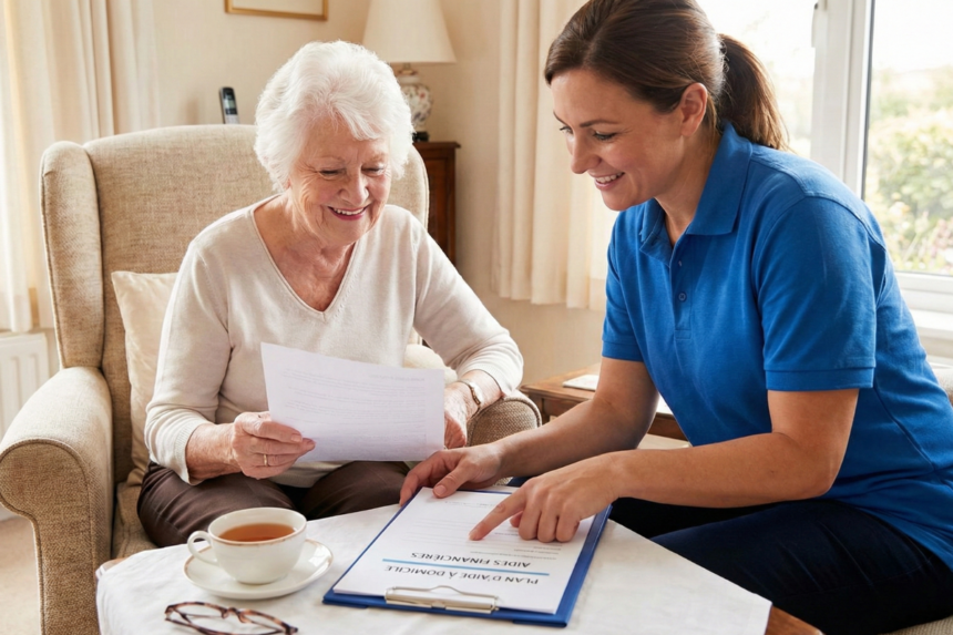 Aides à domicile senior.