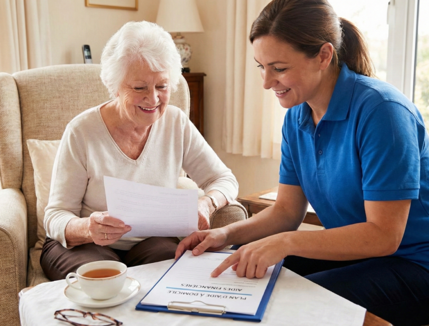 Aides à domicile senior.